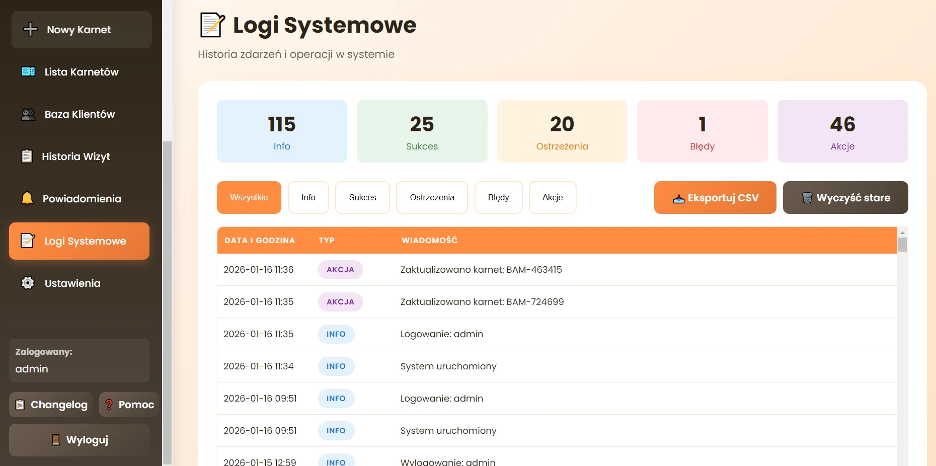 BAMBO Solarium - System zarządzania salonem - zdjęcie 4